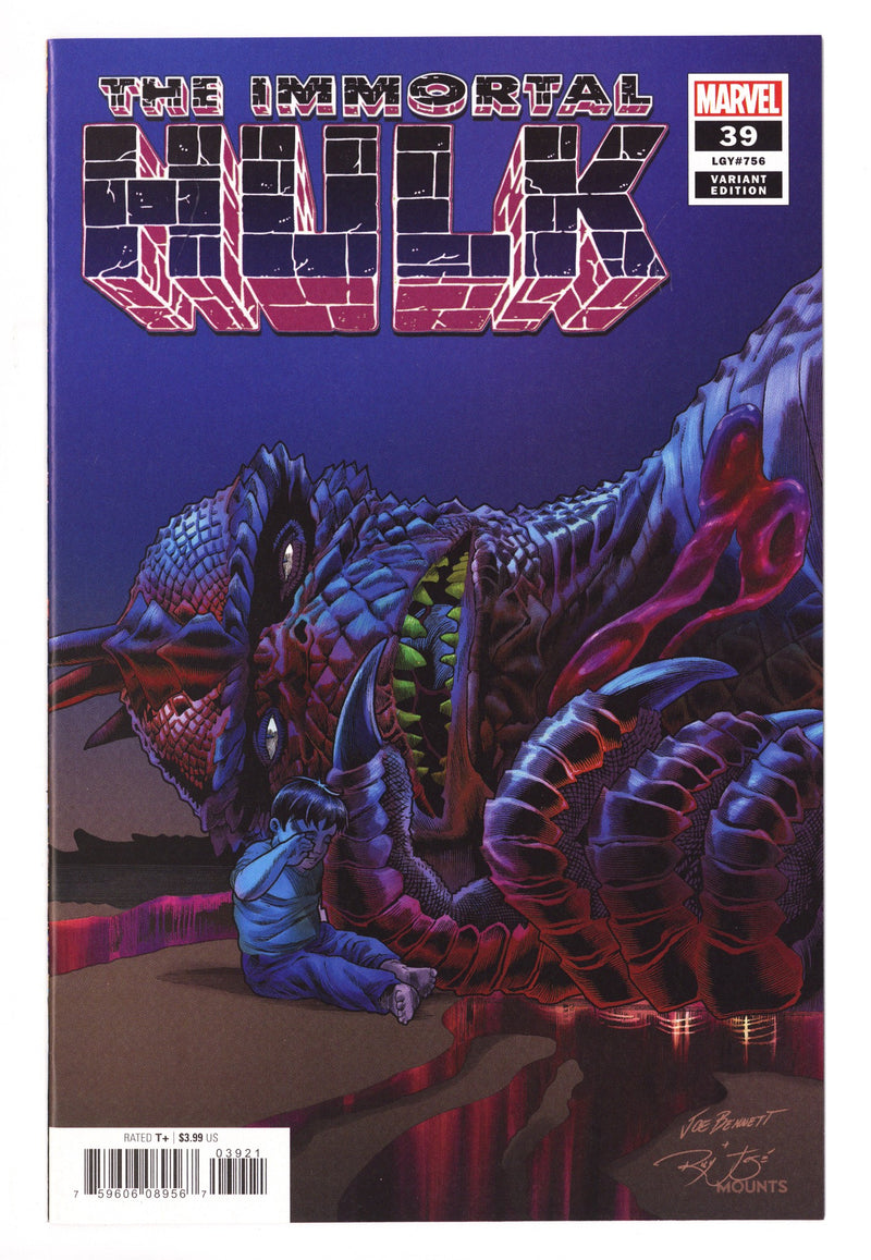 Immortal Hulk 39 High Grade (2020) Bennett Variant 
