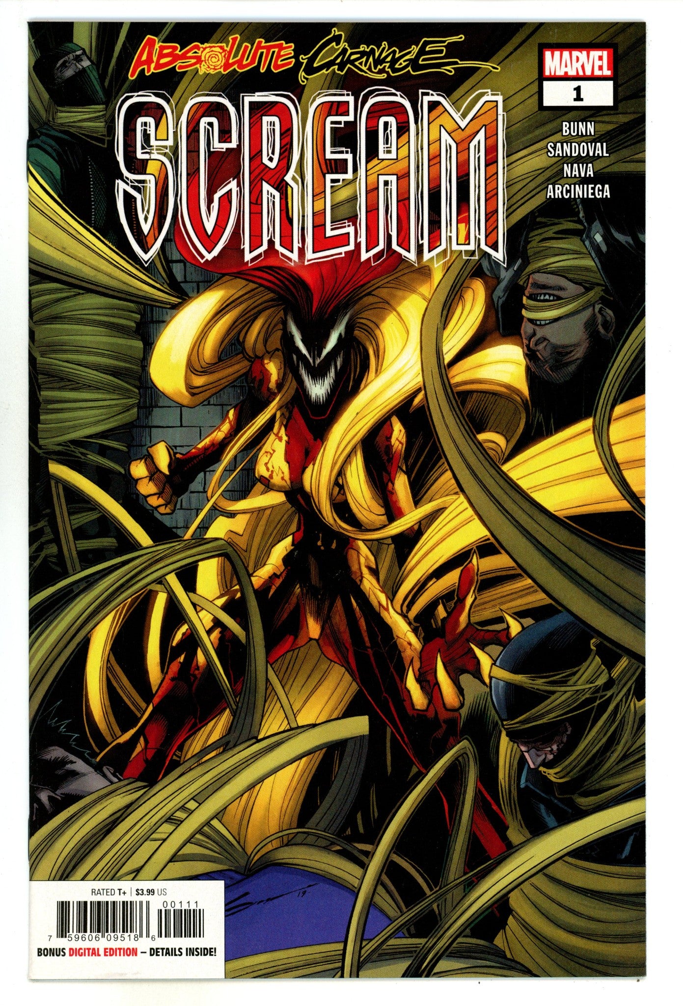 Absolute Carnage: Scream 1 High Grade (2019) 