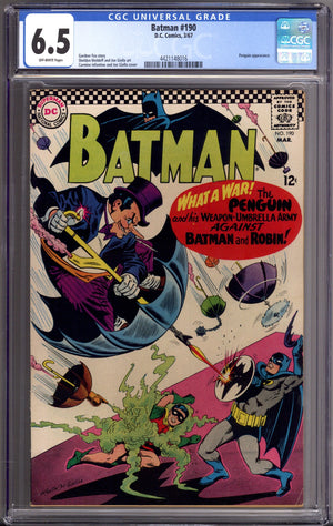 Batman Vol 1 190 CGC 6.5 (FN+) (1967)