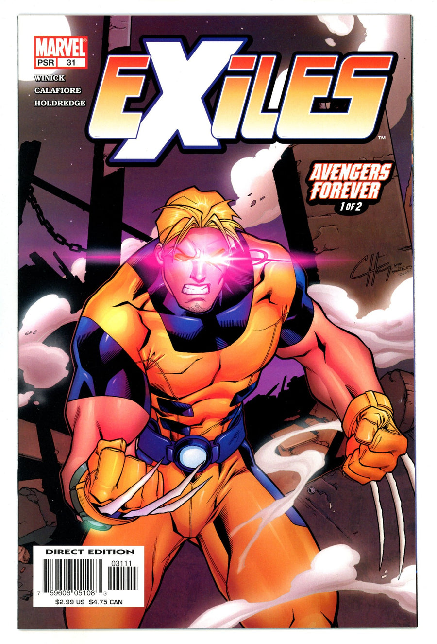 Exiles Vol 1 31 High Grade (2003) 