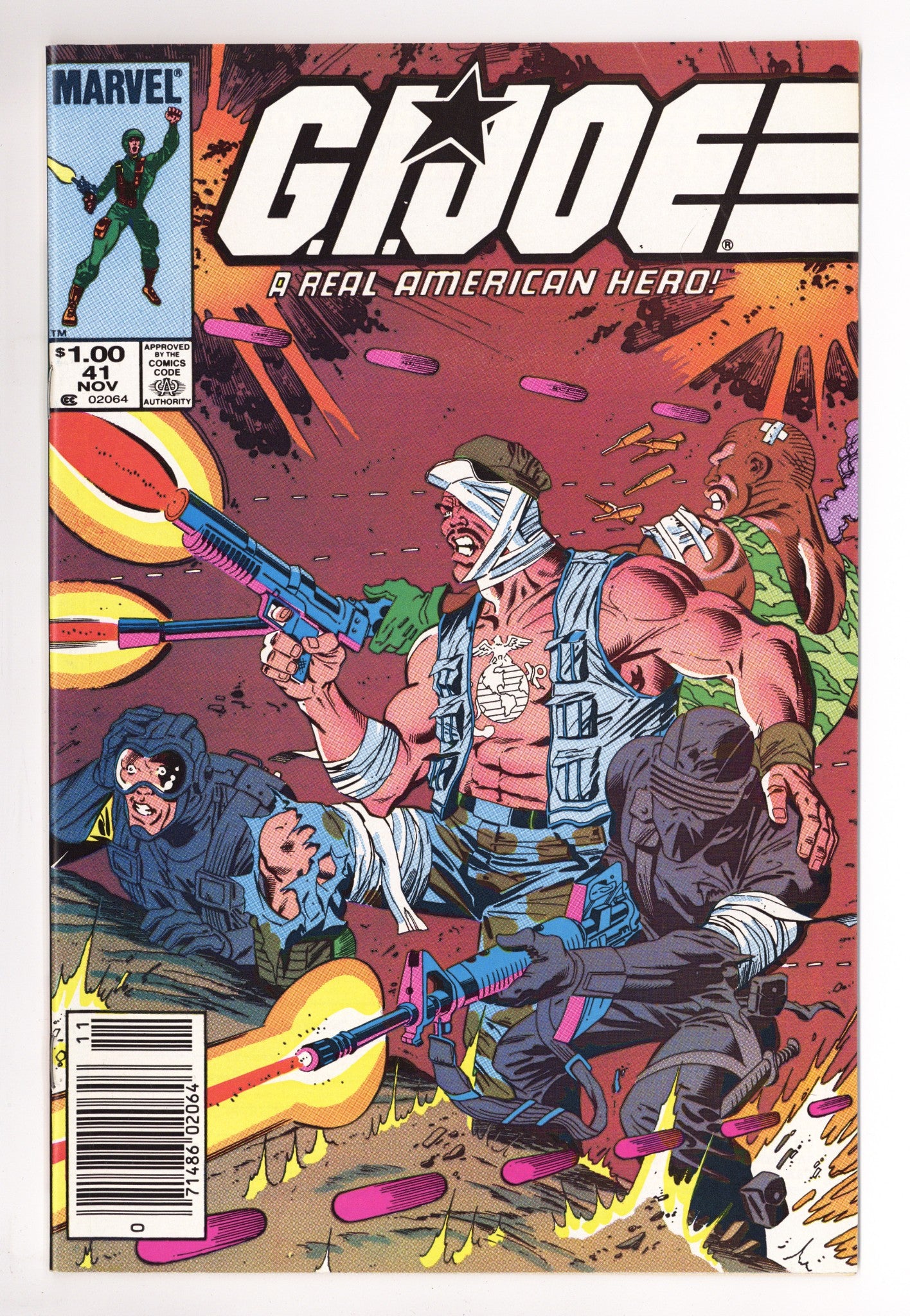 G.I. Joe, A Real American Hero 41 FN+ (6.5) (1985) Canadian Price Variant 