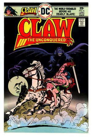 Claw the Unconquered 6 VF/NM (9.0) (1976) 