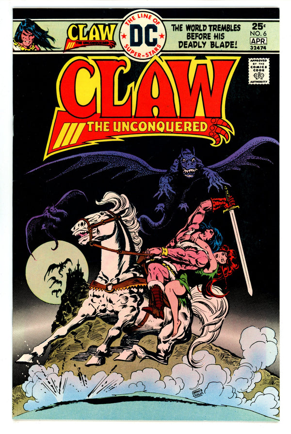 Claw the Unconquered 6 VF/NM (9.0) (1976)