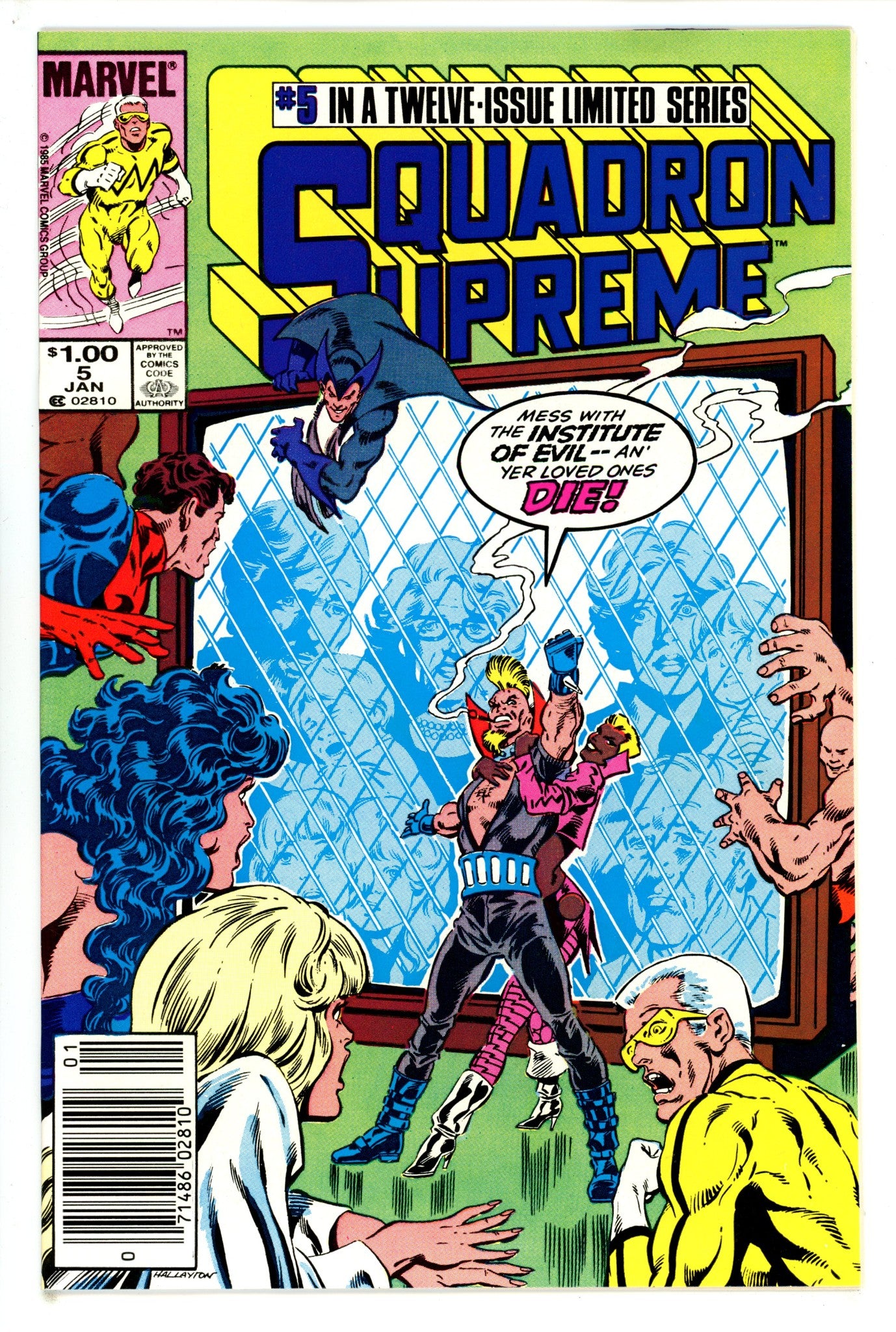 Squadron Supreme Vol 1 5 Canadian Variant VF/NM (1986)