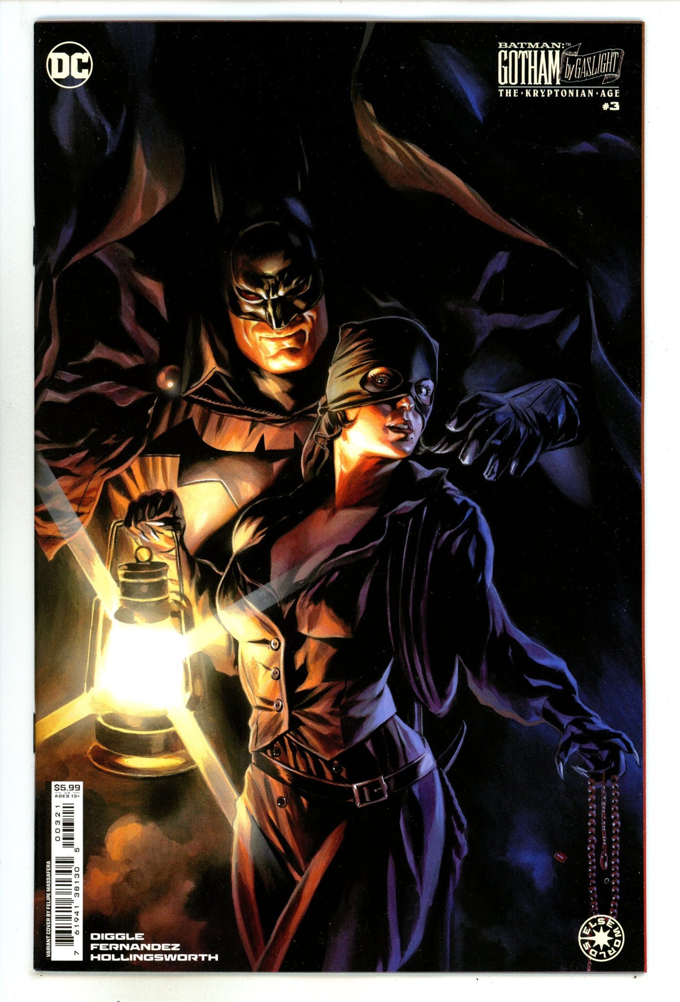 Batman Gotham By Gaslight The Kryptonian Age 3 Massafera Variant (2024)