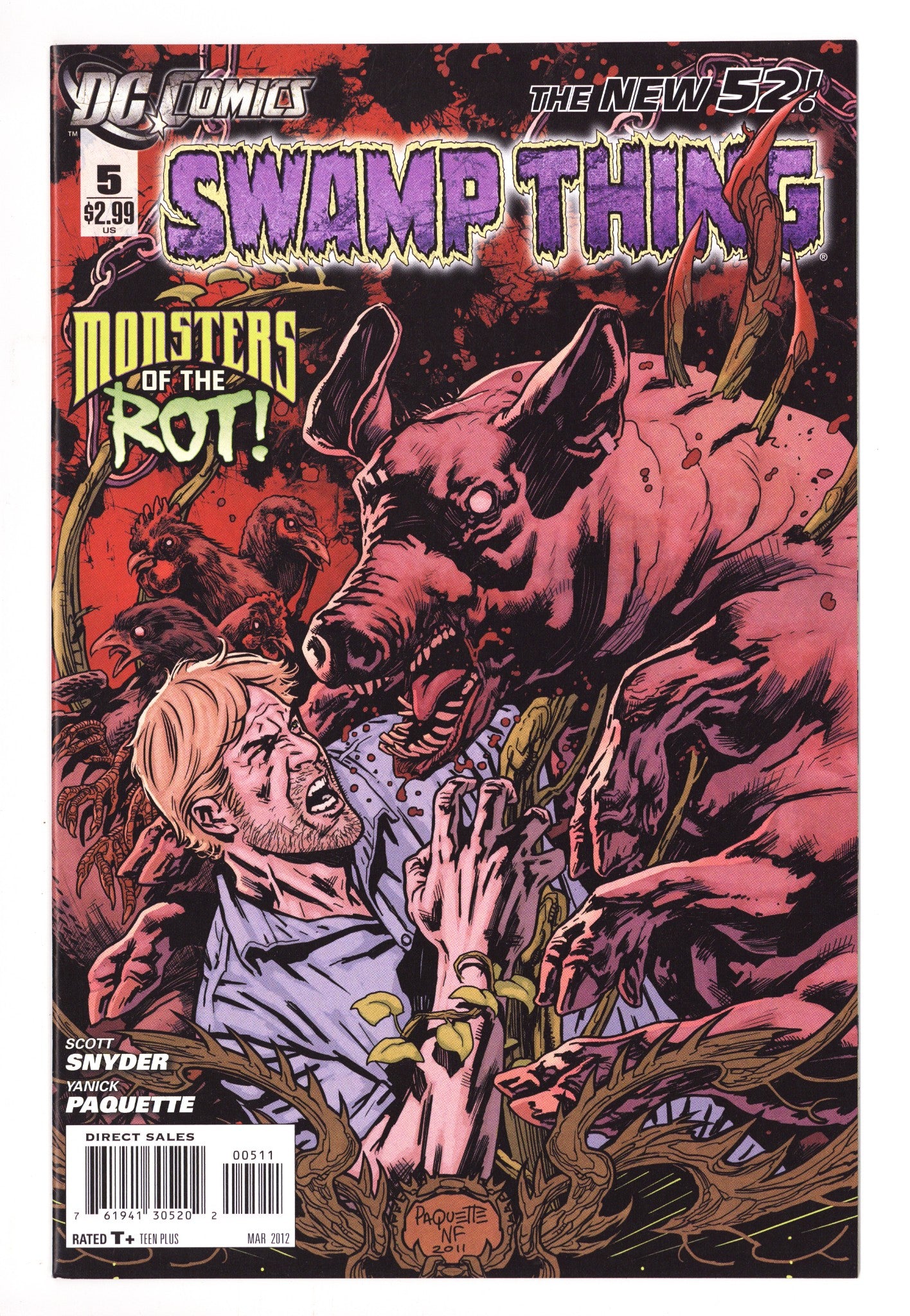 Swamp Thing Vol 5 5 High Grade (2012) 