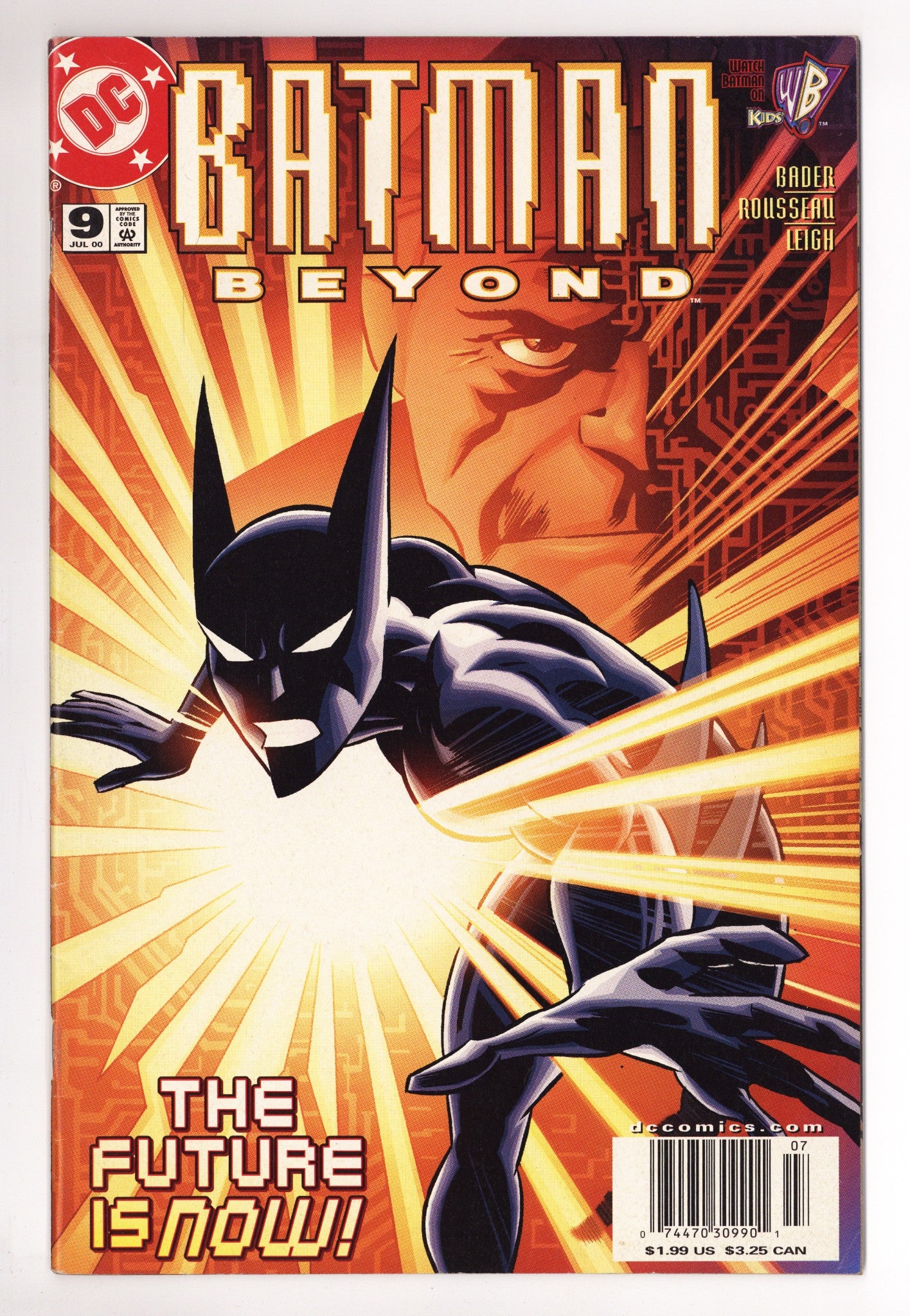Batman Beyond Vol 2 9 FN+ (6.5) (2000) Newsstand 
