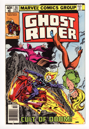 Ghost Rider Vol 1 38 Mid Grade (1979) Newsstand 