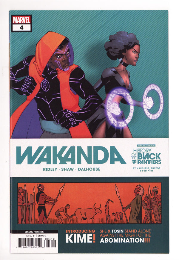 Wakanda   4  High Grade   (2023)     2nd Print