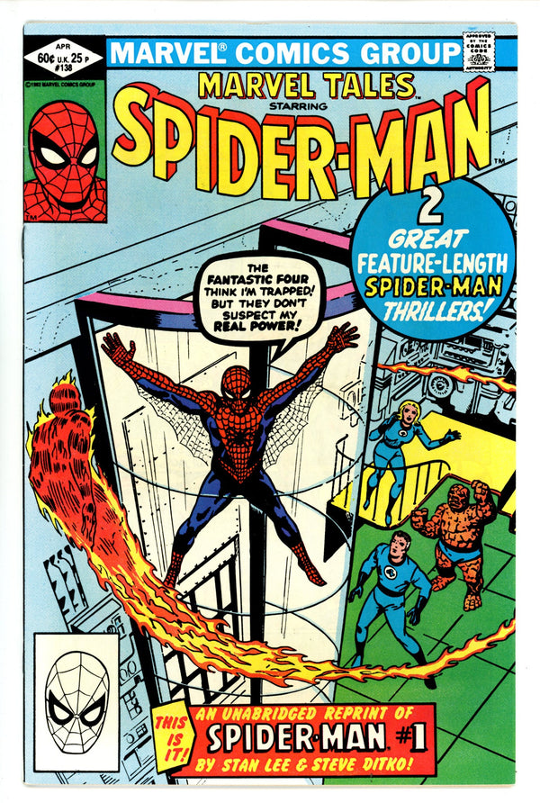 Marvel Tales Vol 2 138 VF/NM (9.0) (1982)