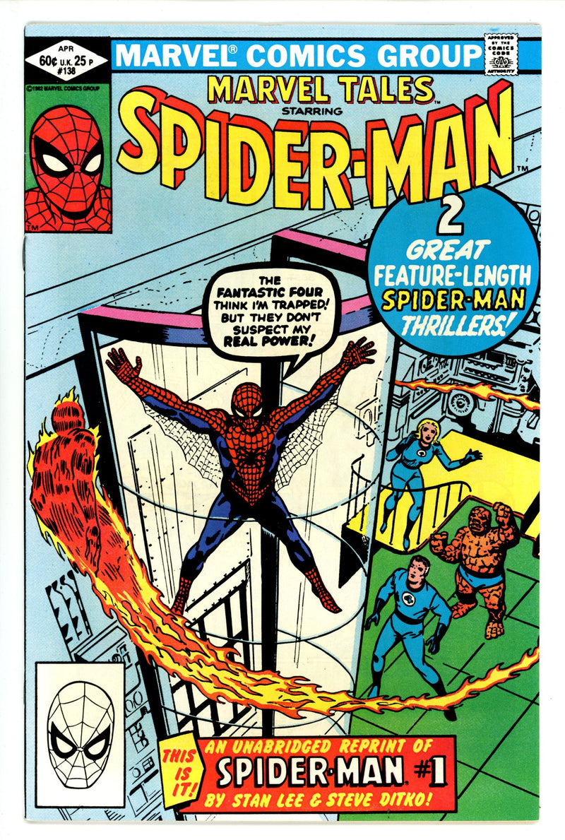 Marvel Tales Vol 2 138 VF/NM (9.0) (1982) 