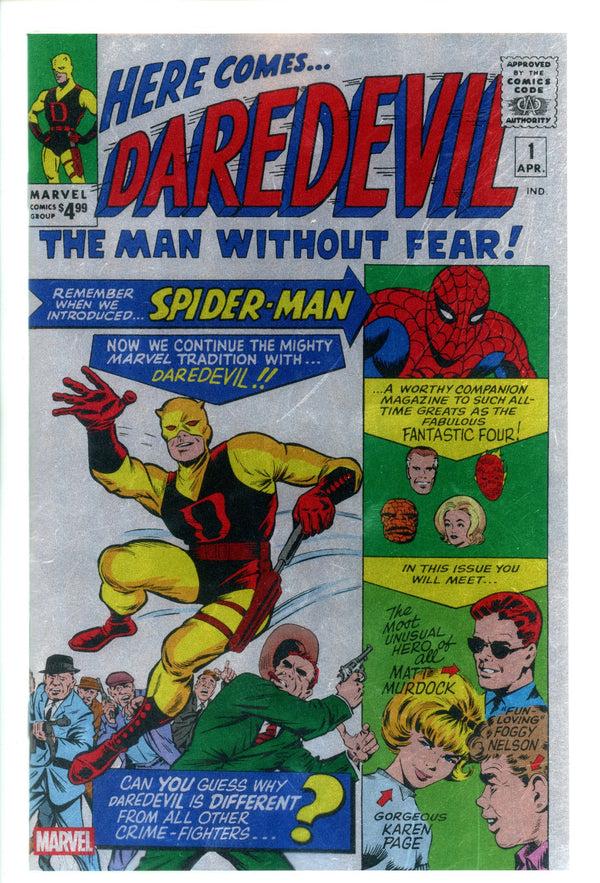 Daredevil Vol 1 1 Kirby Facsimile Foil Variant (2025)