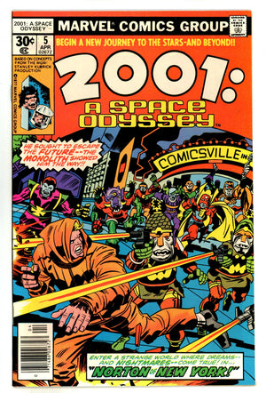 2001, A Space Odyssey 5 VF+ (8.5) (1977) 