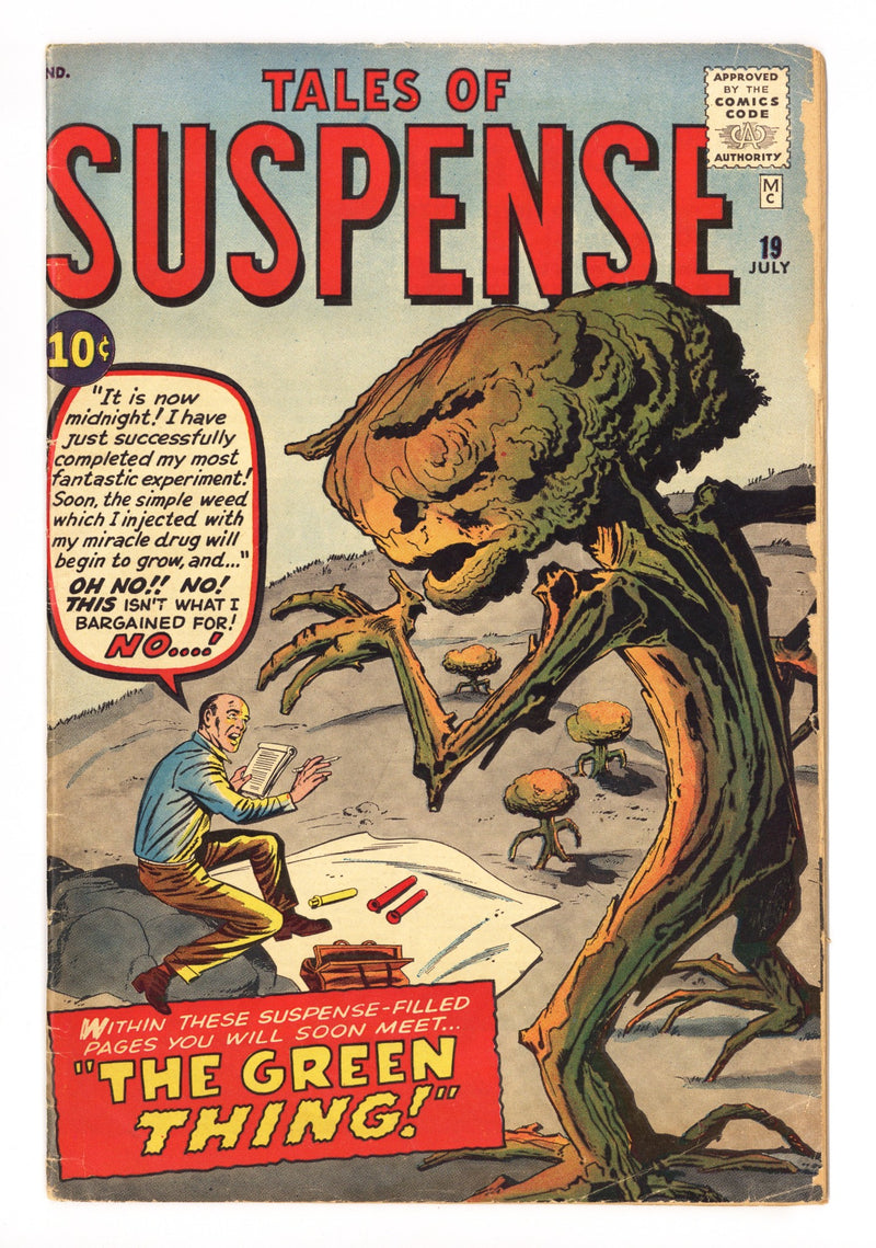 Tales of Suspense Vol 1 19 VG- (3.5) (1961) 