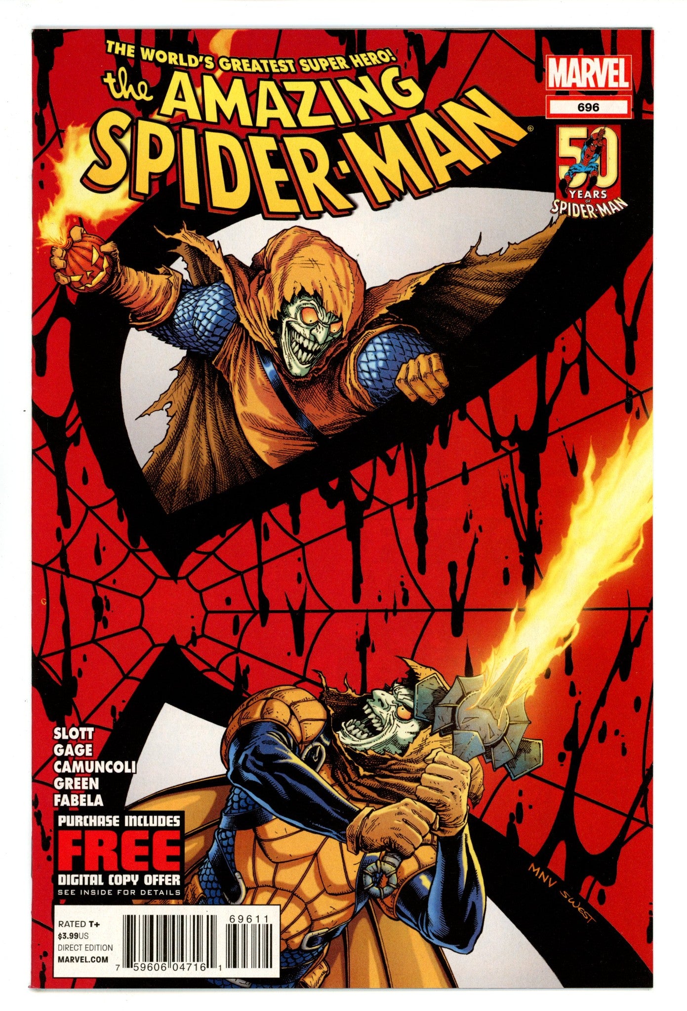 The Amazing Spider-Man Vol 2 696 High Grade (2012) 