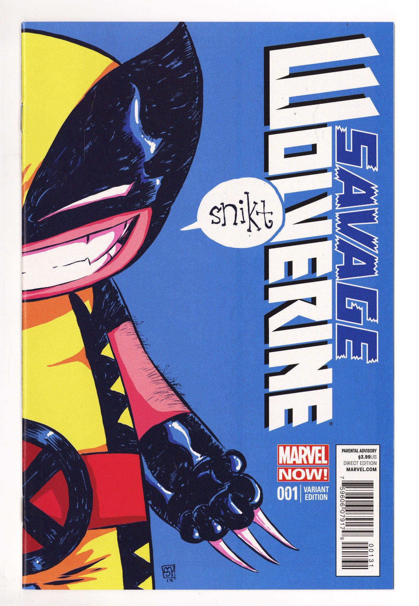 Savage Wolverine Vol 1 1 NM- (9.2) (2013) Young Variant 