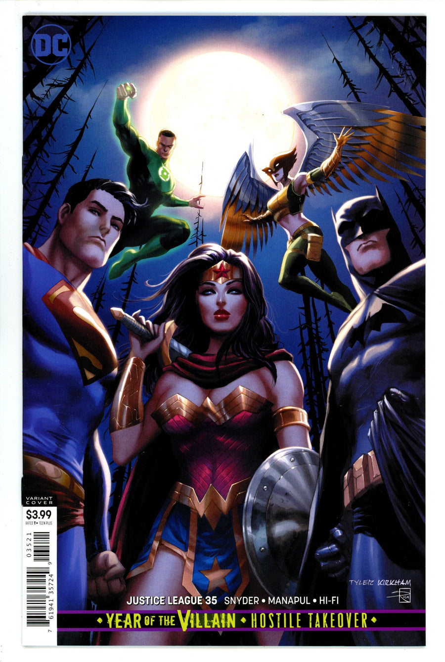 Justice League Vol 3 35 High Grade (2020) Kirkham Variant 
