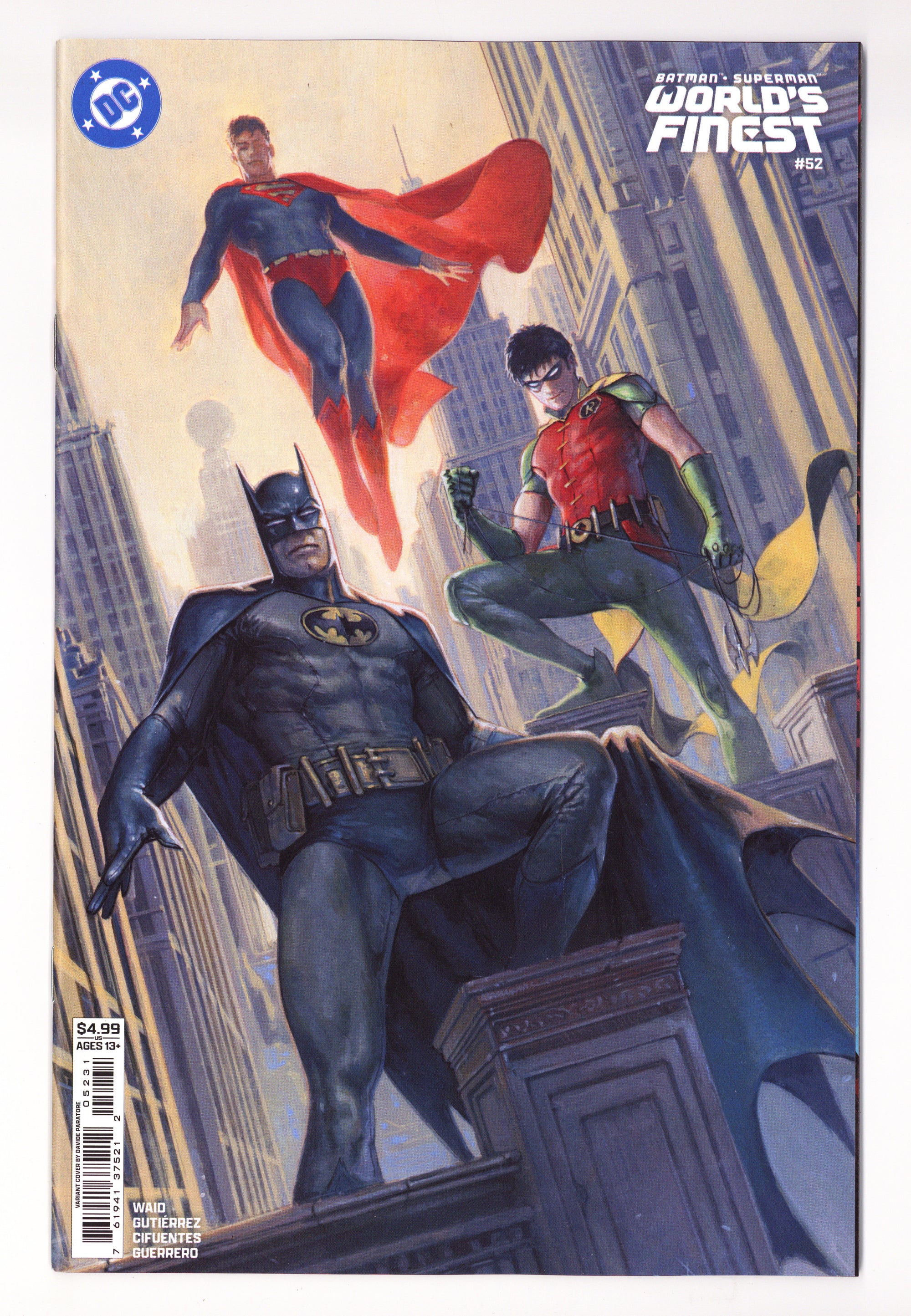 Batman Superman Worlds Finest 52 Paratore Variant (2026)