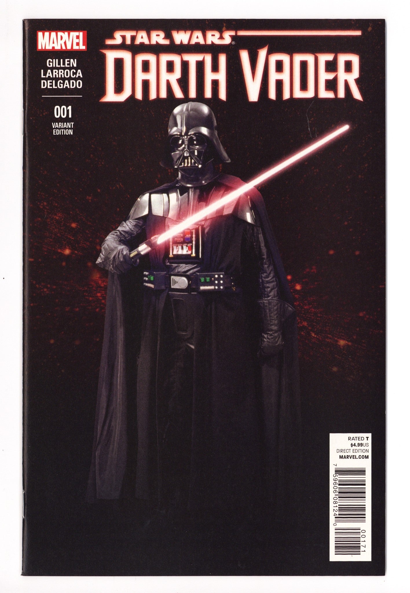 Darth Vader Vol 1 1 VF/NM (9.0) (2015) Photo Incentive Variant 