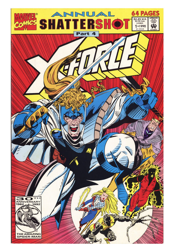 X-Force Annual Vol 1 1 High Grade (1992)