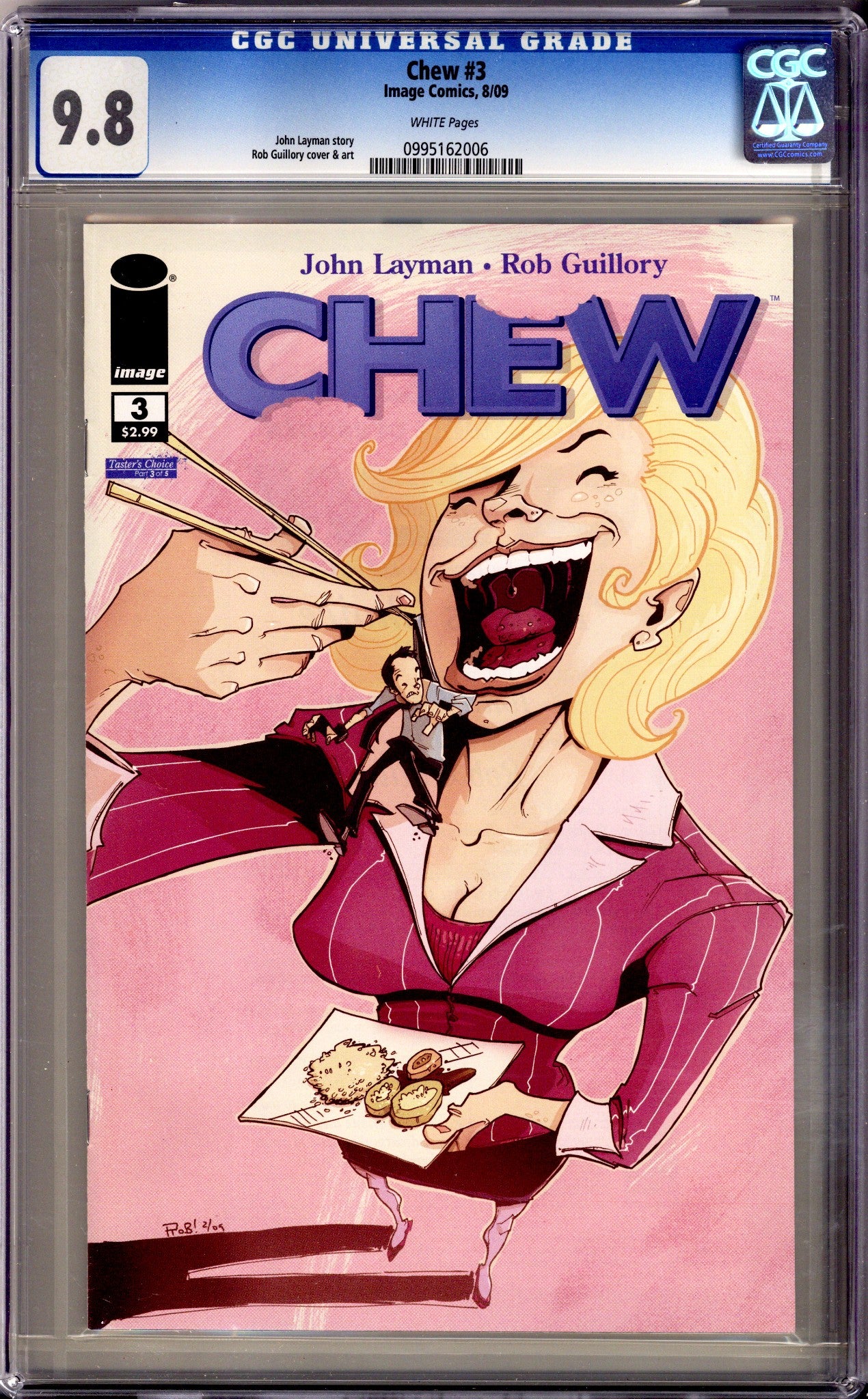 Chew 3 CGC 9.8 (NM/M) (2009) 