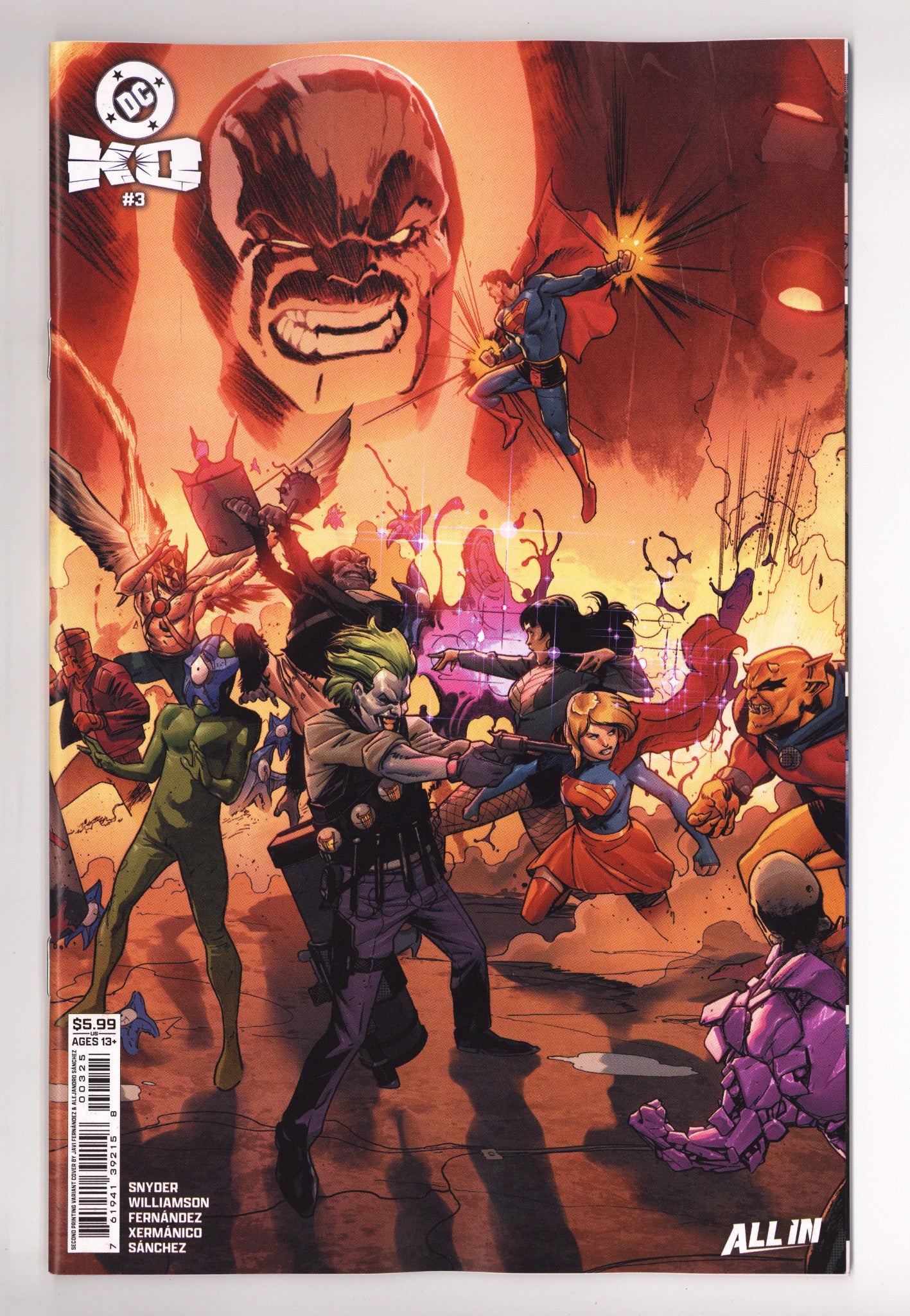 DC K.O.  3 Fernández  2nd Print Connecting Variant   (2026)