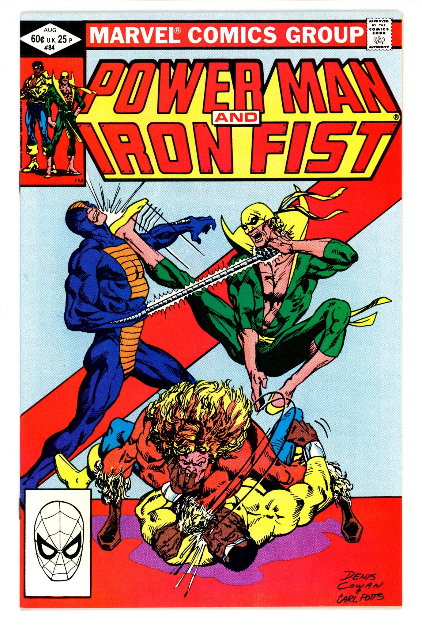 Power Man and Iron Fist Vol 1 84 VF (8.0) (1982) 
