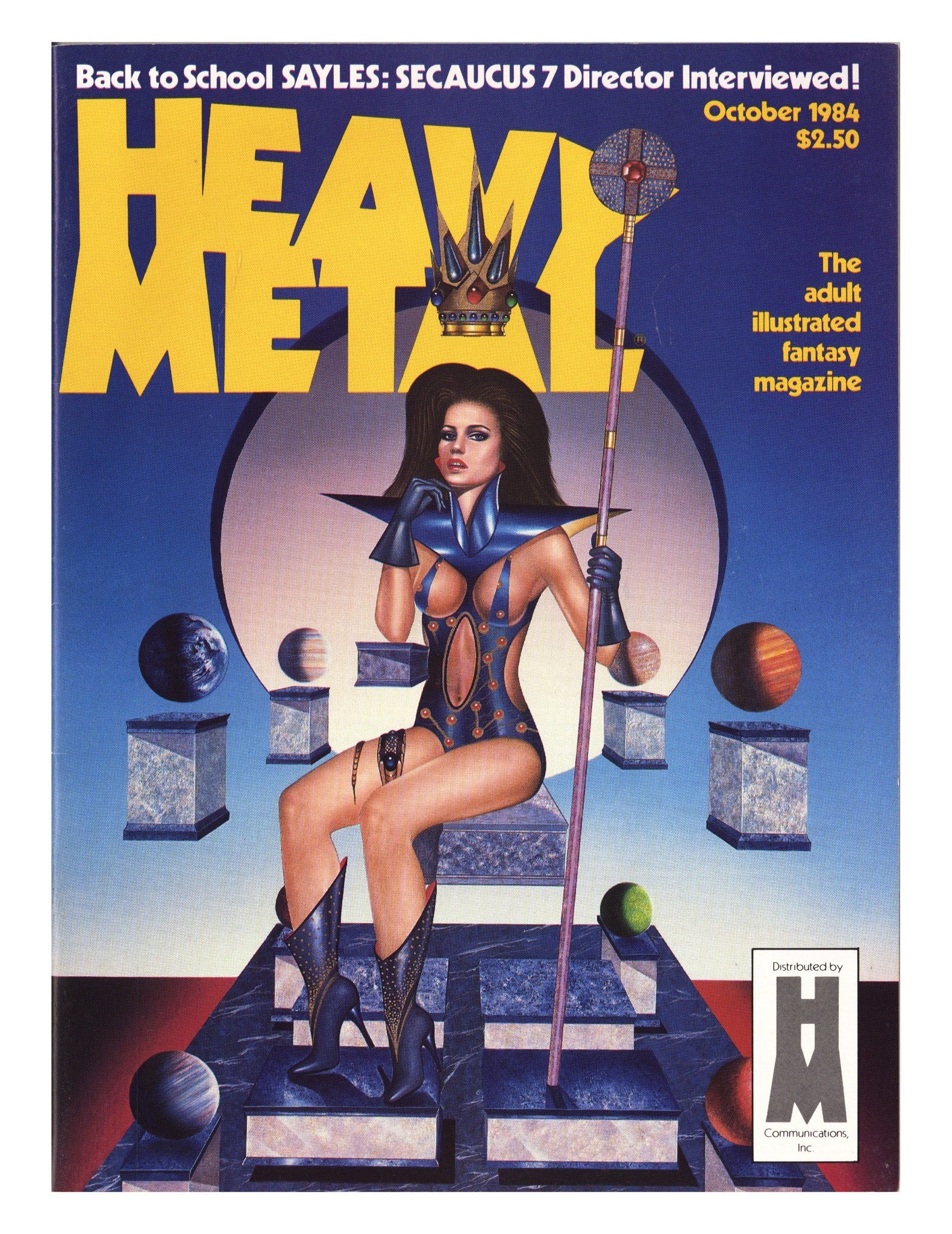 Heavy Metal Magazine Vol 8 7 VF (8.0) (1984) 