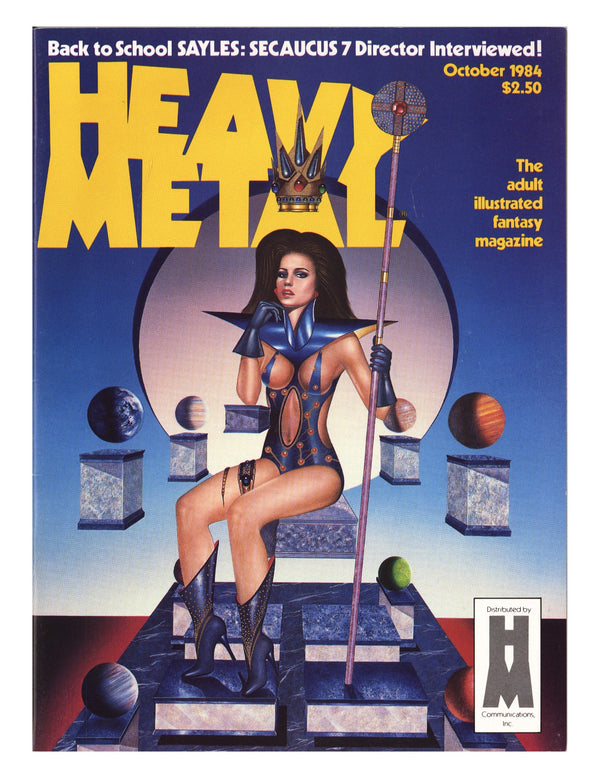 Heavy Metal Magazine Vol 8 7 VF (8.0) (1984)