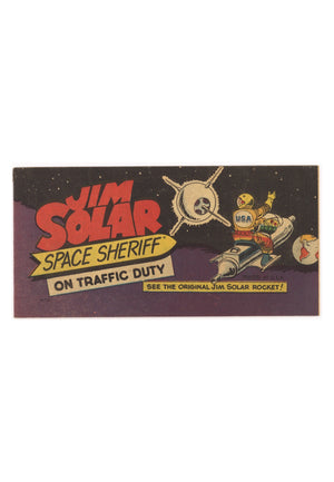 Jim Solar Space Sheriff on Traffic Duty [nn] VF- (7.5) (1959)