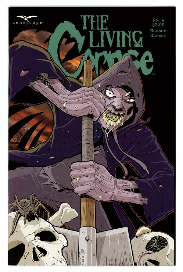 The Living Corpse 4 VF (8.0) (2008) Stegman Variant