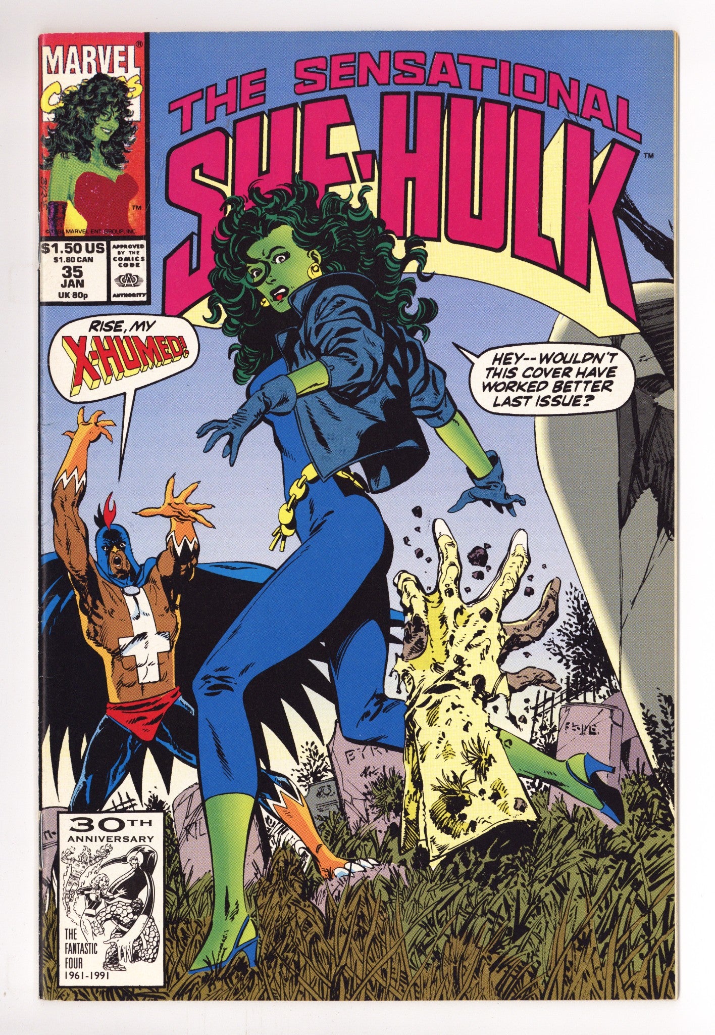 The Sensational She-Hulk 35 Mid Grade (1992) 