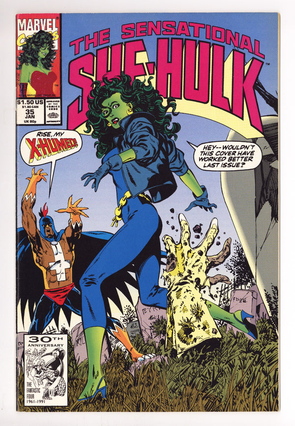 The Sensational She-Hulk 35 Mid Grade (1992)