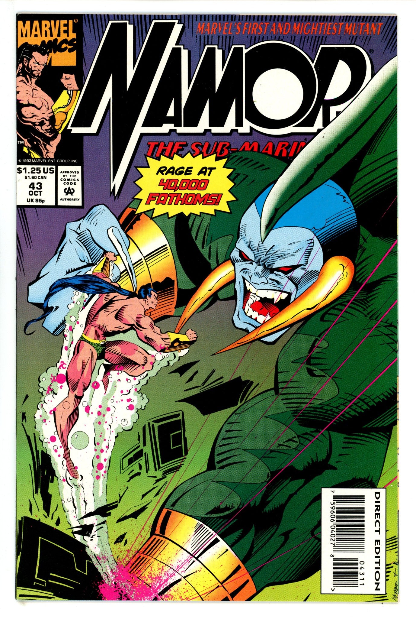 Namor, the Sub-Mariner 43 (1993)
