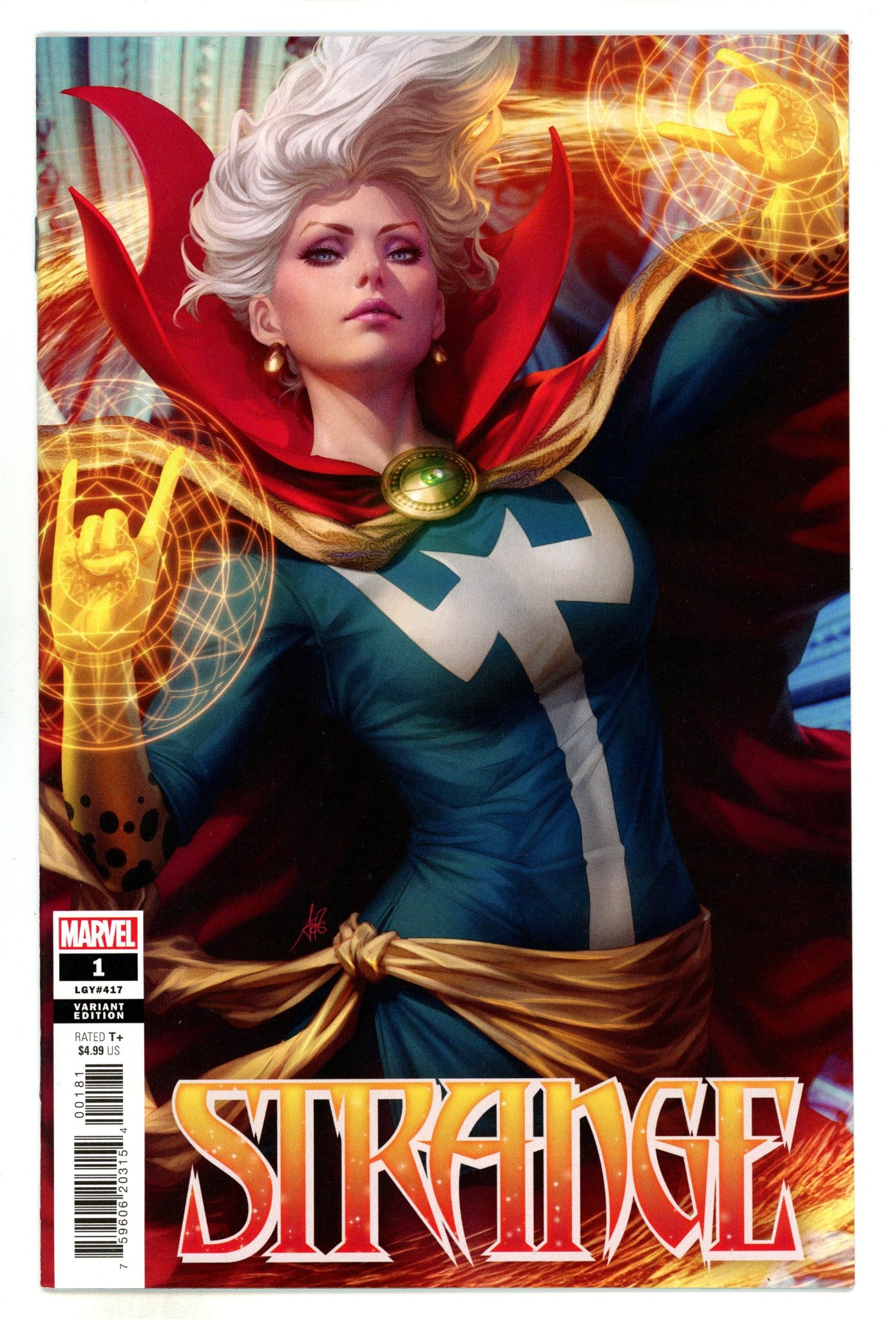 Strange Vol 3 1 (417) Mid Grade (2022) Artgerm Variant 