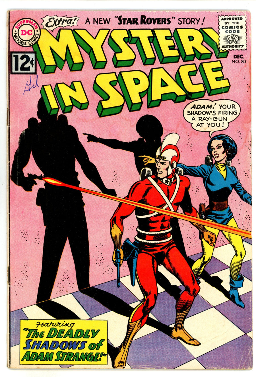 Mystery in Space Vol 1 80 VG- (3.5) (1962) 