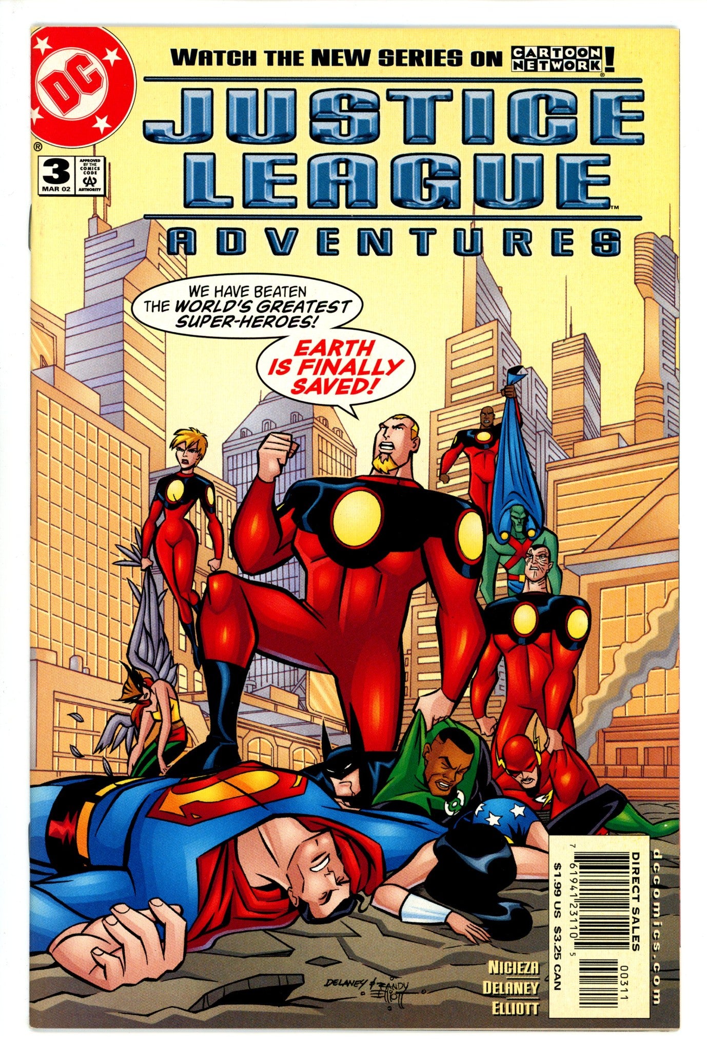 Justice League Adventures 3 VF/NM (2002)