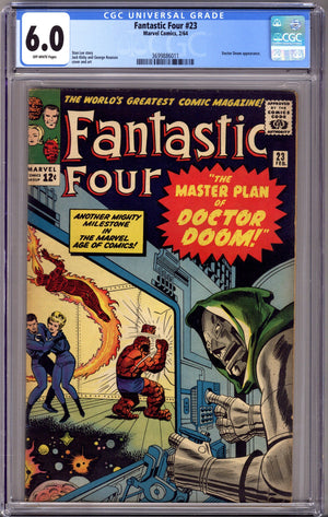 Fantastic Four Vol 1 23 CGC 6.0 (FN) (1964)