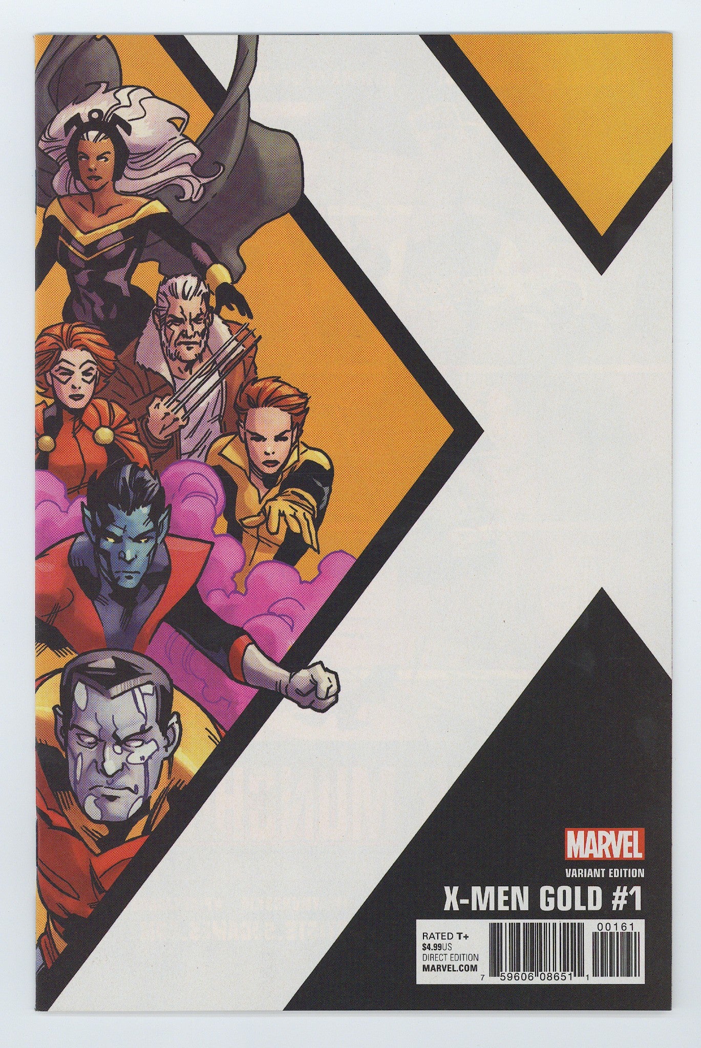 X-Men: Gold Vol 2 1 High Grade (2017) Kirk Incentive Variant 