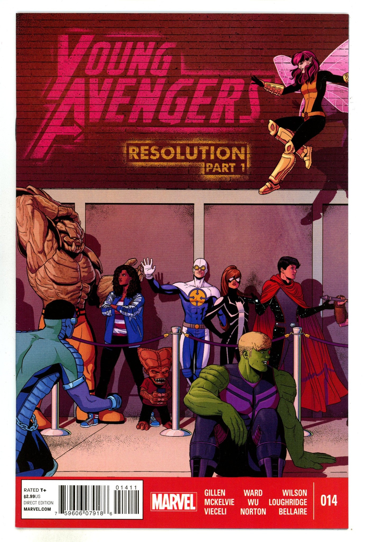 Young Avengers Vol 2 14 High Grade (2014) 