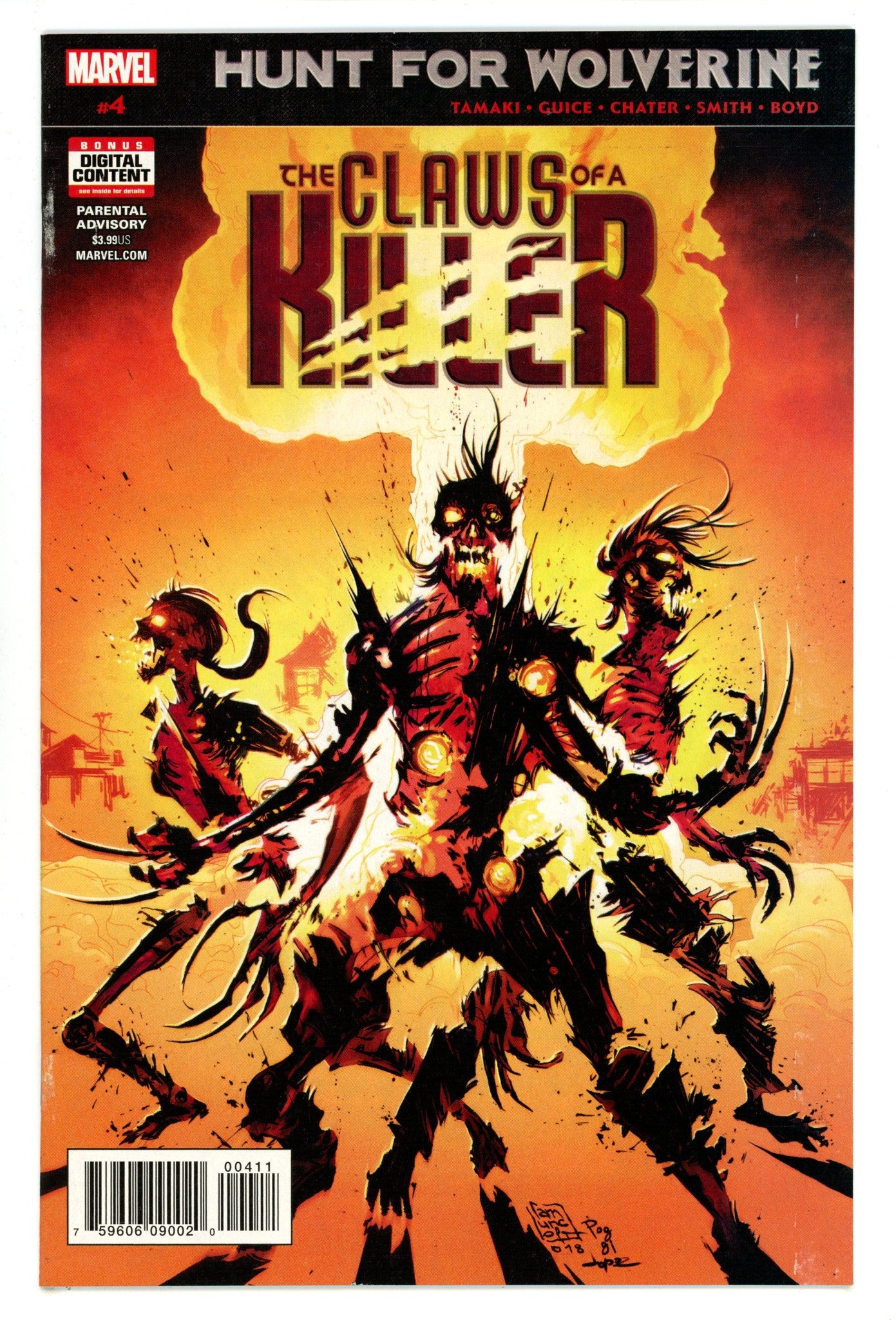 Hunt for Wolverine: The Claws of a Killer 4 High Grade (2018) 