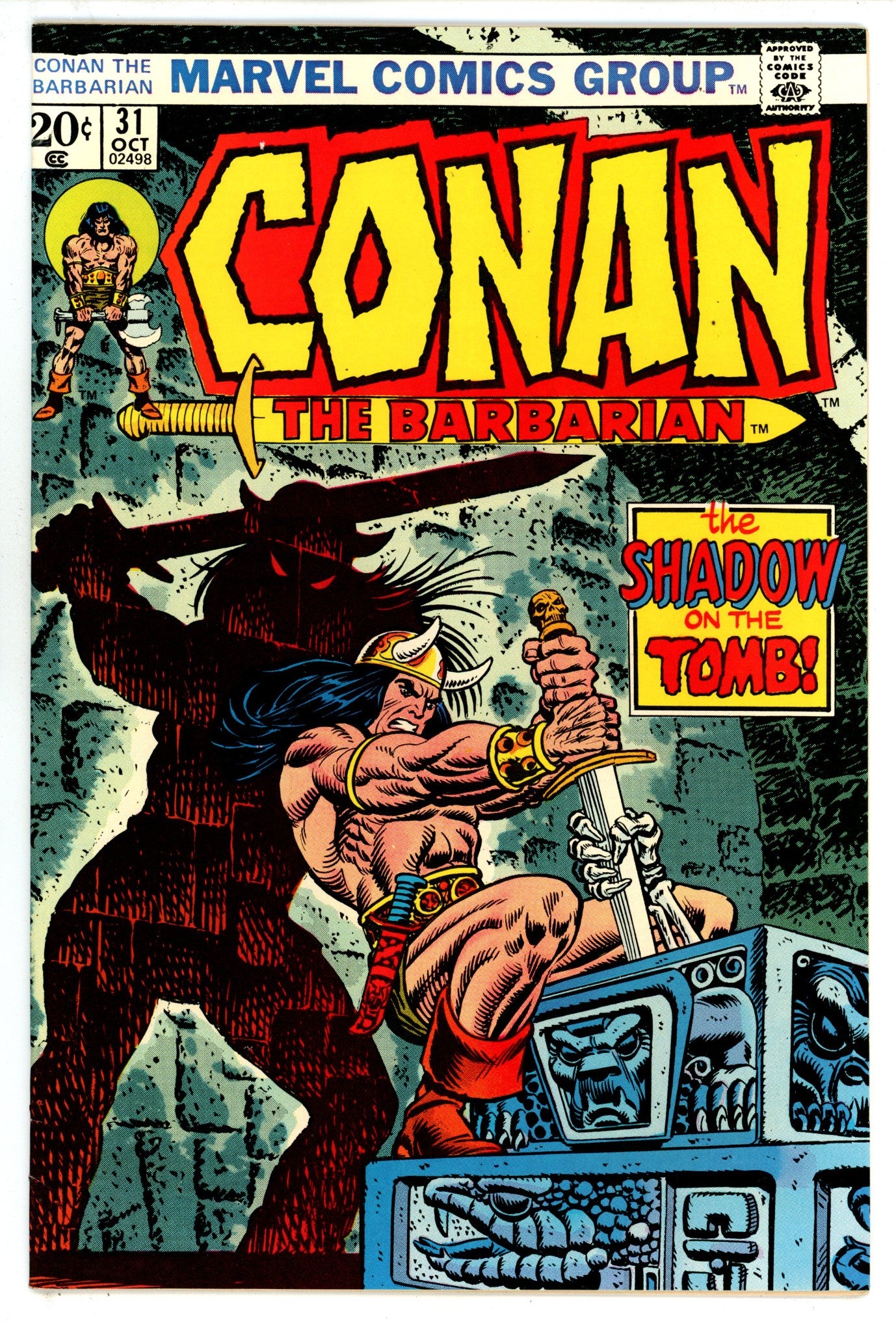 Conan the Barbarian Vol 1 31 FN+ (6.5) (1973) 
