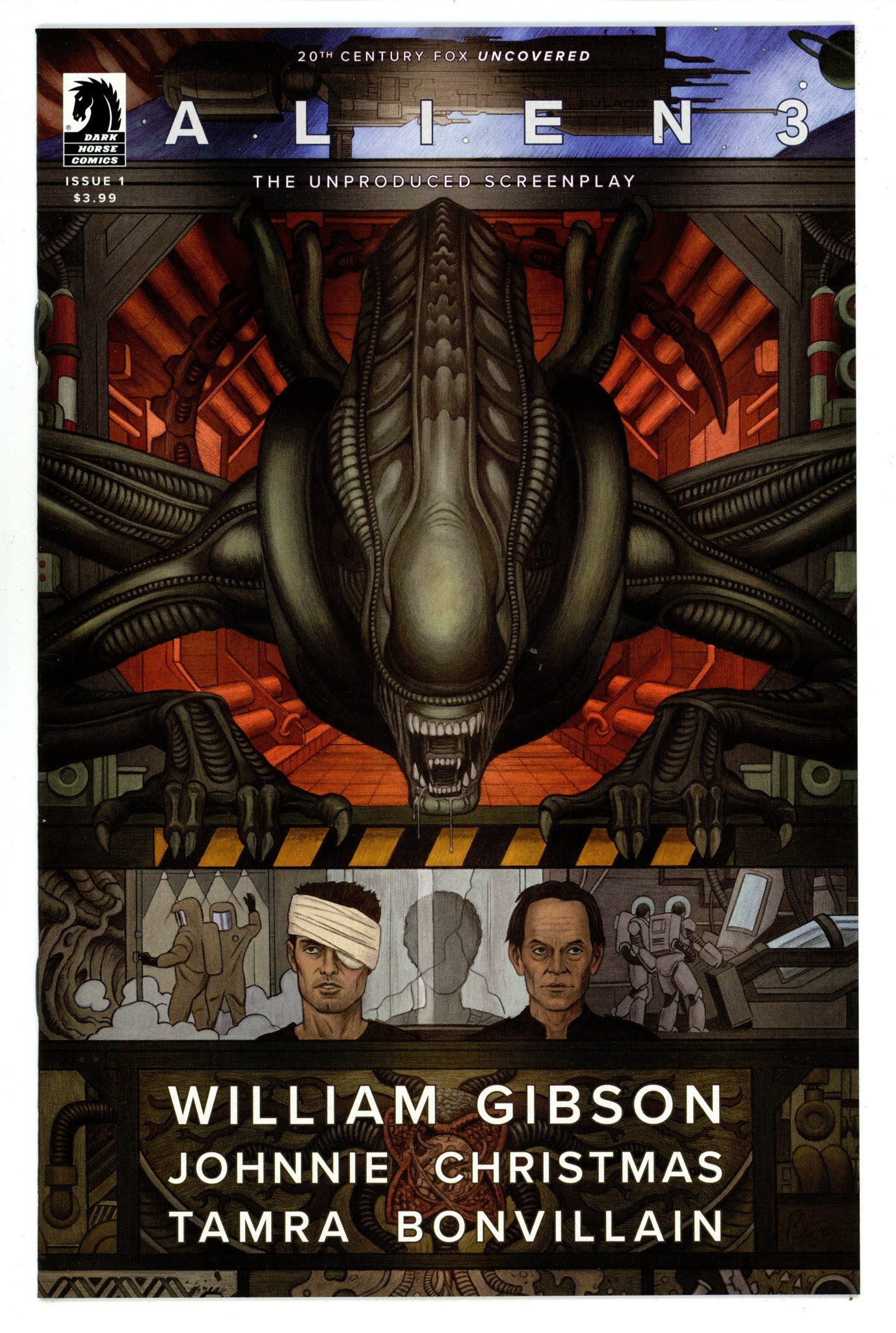 William Gibson's Alien 3   1  High Grade   (2018) Rivera     Variant  