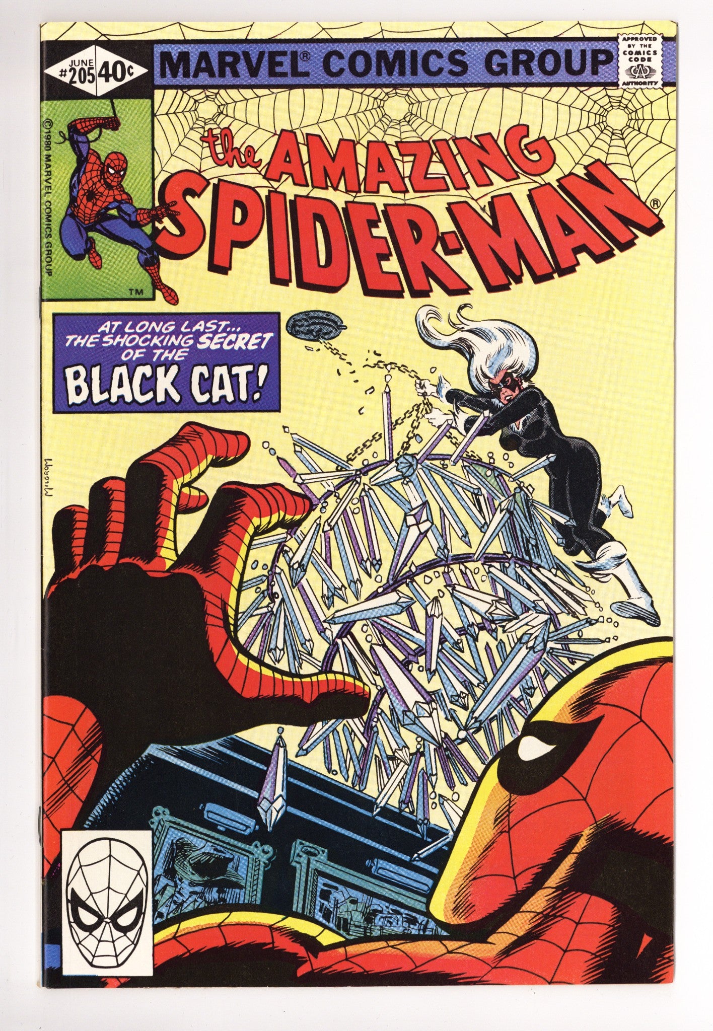 The Amazing Spider-Man Vol 1 205 NM- (9.2) (1980) 