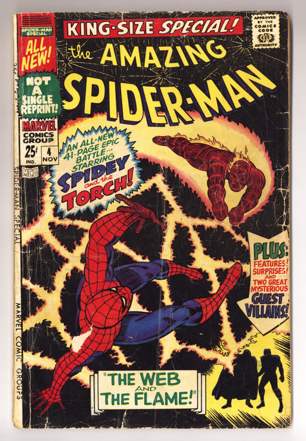 The Amazing Spider-Man Annual Vol 1 4 GD+ (2.5) (1967)