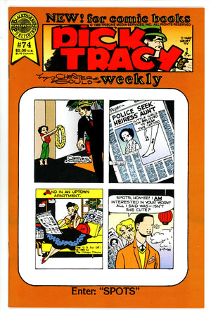 Dick Tracy Weekly 74 (1989)