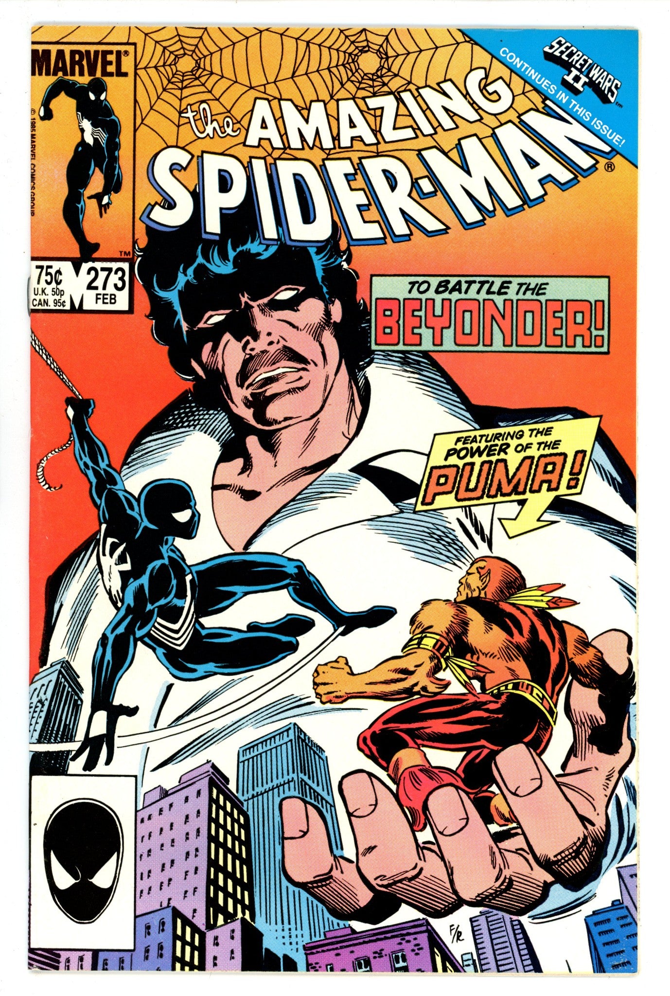 The Amazing Spider-Man Vol 1 273 VF+ (8.5) (1986) 