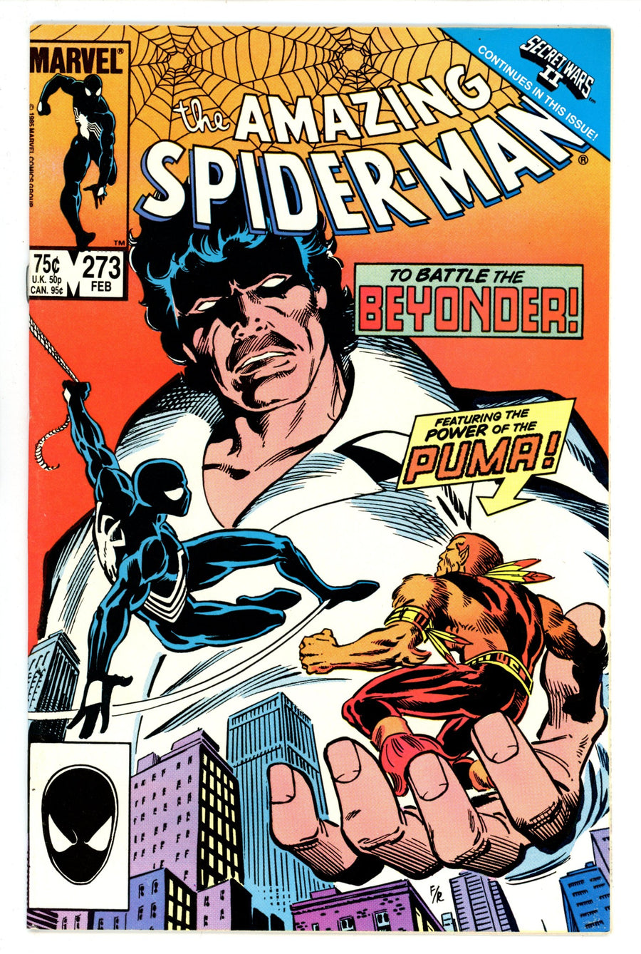 The Amazing Spider-Man Vol 1 273 VF+ (8.5) (1986) 