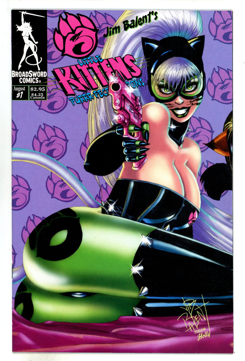 3 Little Kittens: Purrr-fect Weapons 1 VF/NM (9.0) (2002) Balent Variant 