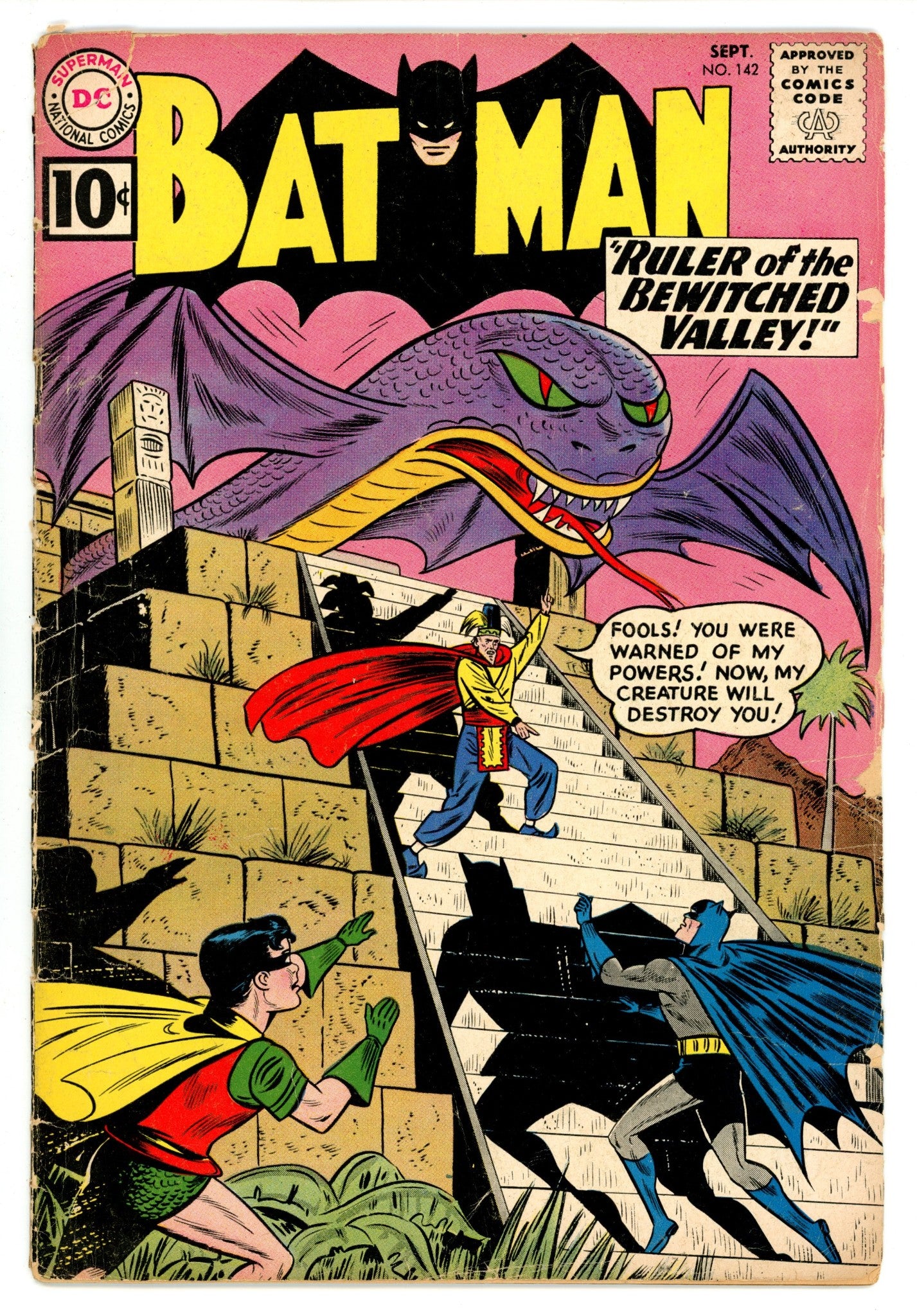 Batman Vol 1 142  GD/VG (3.0)   (1961)        